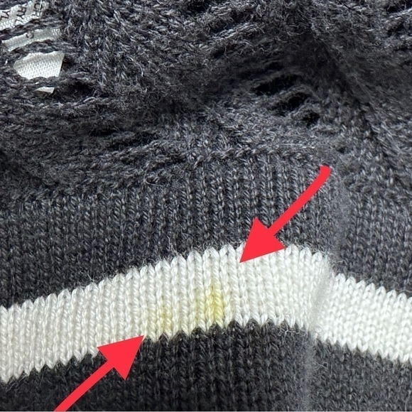 H&M Black Knit Shrug Crop Open Cardigan Sweater M - Picture 9 of 13